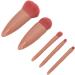 5pcs Makeup Brush Portable Complete Mirror Cosmetic Brushes Kit Sets Set Eyeshadow Loose Setting Powder - Buy Online on SooperMarket.com
