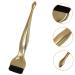 NOLITOY Foundation Brush - Liquid Foundation Makeup Brush with Spoon for Women | Portable Blending Brush for Flawless Application - Buy Online on SooperMarket.com