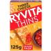 Flatbread Crackers Bundle With Ryvita Thins Rosemary & Sea Salt Flatbread 125g Multi-Seed Flatbread Crackers 125g and Three Cheese Flatbread Crackers 125g (3 Pack) - Buy Online on SooperMarket.com