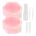 Angoily Makeup Stickers 1 Set Lace Double Eyelid Sticker Cosmetics Invisible Eye Makeup Tool