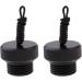 LEIPUPA 2Pcs Threaded Dust Cap Plug for Scuba Tank Valve End Cap (ID 0.6 inch) - Dive Accessory - Buy Online on SooperMarket.com