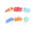 Vctitil 24pcs/Set Ocean Animal Cupcake Toppers Under The Sea Party Cake Flags Baby Shower Birthday Party Cake Decorations