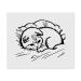2 x Microfiber Cleaning Cloths "Scottish Fold Cat" (LC00026520)