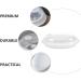 Cabilock 1pc Steamer Pasta Containers Dumpling Oven Rice Multifunction White Food Grade Pp Household Products 32.7x18.6cm - Buy Online on SooperMarket.com