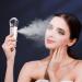 FATUXZ Handy Nano Mist Sprayer with Skin Analyzer Moisture Tester - Portable Facial Atomizer for Eyelash Extensions - Large Capacity Face Moisturizer for Hydration - Refreshing White - Buy Online on SooperMarket.com