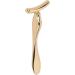 Eye Cream Massage Stick - T-Shaped Zinc Alloy Applicator for Puffiness Reduction - Gold Facial Massager - Buy Online on SooperMarket.com