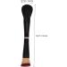 HAPINARY Makeup Brush Blush Brush Liquid Foundation Brush for Face Powder Foundation Makeup Foundation Brush Cosmetics Brush Make up Brush Women Makeup Tool Corrugated Silk Nylon Wool - Buy Online on SooperMarket.com