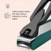 Dajidafu Detachable Fingernail Clippers Durable And Portable For Convenient Nail Care On Go Stainless Steel Professional Grade green L L Green - Buy Online on SooperMarket.com