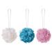 BY N Body Puff for Invigorating Clean Multicolour Polyethylene Plastic (Pack of 3)