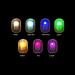 7pcs NFC Lighting Nail Art Decoration Stickers - Self Adhesive Intelligent DIY Nail Decor for Home and Salon - Buy Online on SooperMarket.com