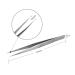 LASHVIEW Professional Eyelash Tweezers - Vetus ST12 Straight Pointed Stainless Steel for Precision Grafting & Extensions - Ideal for Lash Extensions & Stickers International Shipping Available - Buy Online on SooperMarket.com