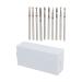 Nail Drill Bits Set 30 Holes Stainless Steel Grinding Cuticle Drill Bit for Nail Polishing Nail Care