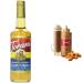Torani Classic Caramel Syrup 750 milliliters & Caramel Squeeze Sauce 16.5 Fluid Ounce Caramel Syrup + Squeeze Sauce 750 ml (Pack of 1)