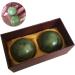 Shop Jade Massage Balls - 2pcs Hand Massager for Stress Relief & Health | Baoding Exercise Roller - Buy Online on SooperMarket.com
