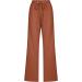 WABEOR Wide Leg Linen Pants for Women Plus Size - Comfy Cotton Trousers I-brown 3X-Large - Buy Online on SooperMarket.com