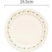 Serving Plates Ceramic Vintage Rose Dinner Plate Kitchen Tableware Salad Plate Steak Plate Fruit Deep Dish Dinner Plate Large Dinner Plate for Kitchen Hotel Restaurant for Appetizer Dinner and Desse - Buy Online on SooperMarket.com