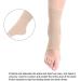 Ankle Protection Spout | Soft Silicone Protective Pillow for Foot Heel & Shoe Breathable & Ideal for Boots Ice Skates Rails & Straps - Buy Online on SooperMarket.com