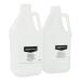 Amazon Basics 1/2 Gallon Clear Glue and 1/2 Gallon White Glue 2-Pack Combo - Glue for Perfect Slime Transparent/White 64 fl oz 2-pack