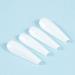 Brishow Long Coffin False Nails - White Ballerina Stick on Nails for Women and Girls - Buy Online on SooperMarket.com
