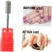 minkissy Finger Nails Nail Bit Nail Grinding Head Nail Drill Bits Manicure Set Nail Assecories - Buy Online on SooperMarket.com