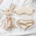 Buy Breathable Silk Eye Shade with Scrunchy Band & Lightweight Carry Bag - Ideal for Travel | International Shipping Available - Buy Online on SooperMarket.com