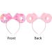 Glitter Sequin Mouse Ears Bow Headband for Disney & Party | Cat Ear Hair Accessories - Buy Online on SooperMarket.com