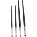 4pcs Eye Shadow Smudge Brush Detailed Handle Hair Detail Makeup Brush Kit Brochas Ojos Eyeline Brushes Soft Comfortable - Buy Online on SooperMarket.com
