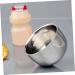 Buy Housoutil Stainless Steel Shaving Bowl | Shave Bowl with Lids for Shaving Cream & Soap | Perfect Mixing Bowl for Rich Lather - Buy Online on SooperMarket.com