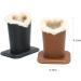 Bivisen Glasses Holder - Modern Velvet Plush Eyeglass Case in Black & Brown | Stylish PU Leather Design for Eye Care - Buy Online on SooperMarket.com