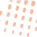 24pcs Short Nude Pink False Nails - Press On Removable Glue-On Fake Nails for Women and Girls - Nail Art Accessories - Buy Online on SooperMarket.com
