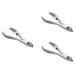 jklashfi 3X Professional Feet Toe Nail Clippers Trimmer Paronychia Nippers Podiatry Stainless Tools