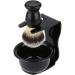 CABILOCK 2S Razor Holder Set - Acrylic Shaving Stand & Foam Bowl for Brushes | International Shipping Available - Buy Online on SooperMarket.com