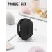FERYES 2 PCS Makeup Sponge Holder - Silicone Beauty Blender Case for Travel | Black & Brown Makeup Sponge Organizer - Buy Online on SooperMarket.com