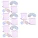 ifundom 4 Sets Wash Breast Pads Reusable Pads Breastfeeding Pads Breast-Feeding Essential Breast Pads Cushion Breastfeeding Essentials Breast Cushions Reliable Breast Pads Reusable Cushion