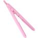 Mini Hair Straightener & Curler - Travel-Friendly Ceramic Plates in Green & Pink | Quick Styling & US Plug - Buy Online on SooperMarket.com