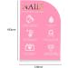 Folpus Nail Art Display Board Lightweight False Nail Tip Showing Holder - Buy Online on SooperMarket.com