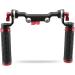 CAMVATE Rubber Handle Grip Shoulder Mount Rig for DSLR - Red (M6 Thread 31.8mm) | 1472 - Buy Online on SooperMarket.com