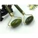 Jade Facial Massage Roller - Natural Anti-Aging Skin Tightening Massager for Face Neck & Eyes | 5.5 Inch Golden - Home Decoration - Buy Online on SooperMarket.com