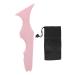 Reusable Eyeliner Stencils Silicone Beauty Ruler 5 In 1 Eyeliner Stencil Multi Purpose Silicone Eyebrow Pencil Stencil Winged Tip Eyeliner Aid for Makeup Cosmetic Pink