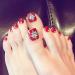 YIMART 500Pcs Clear Fake Toenail Tips Set for DIY Salon Foot Manicure - Full Cover False Toe Nail Decoration Stickers - Nail Art Tools - Buy Online on SooperMarket.com