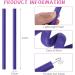 AOOWU 10 Pcs Flexi Rods for Hair Heatless Hair Rollers Bendy Foam Curler Rollers for Short Medium Long Hair Twist-flex Rods Set Heatless Hair Rollers for Sleeping Hairstyle DIY Home Hair Salon 10 pcs - Purple - Buy Online on SooperMarket.com