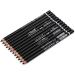 KALLORY Lip Makeup 12 Pcs Colored Eyeliners Eyeliner Pen Makeup Eyeliner Set Lip Line Make up Lip Liner Pencils - Buy Online on SooperMarket.com