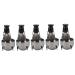 5 Sets Beard Brush Set Beard Care Supplies Shaving Accessories Man's Shaving Supplies Bathroom Shaving Bowl Multi-use Shave Brush Beard Shaving Tool Metal Shaving Cup Shaving Kit