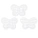 JCBIZ 10pcs Plastic Mesh Canvas Butterfly Plastic Sheets for Cross Stitch, Knitted Mesh Project