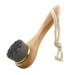 minkissy Facial Scrubber Facial Cleaning Brush Face Scrubber Face Brush Face Cleaner Brush Cleanser Brush Cleansing Brush Face Cleaning Brush Facial Brush Bamboo Long Handle Cleasing Milk