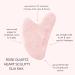 Skin Gym Sculpty Heart Gua Sha Face Massager for Under Eye Bags & Puffy Eyes - Anti-Aging Beauty Tool with Rose Quartz - Buy Online on SooperMarket.com