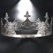 JORCEDI Crown Hair Jewelry - Royal King Diadem for Men, Metal Big Tiaras for Wedding, Halloween Costume & Music Festivals - Buy Online on SooperMarket.com