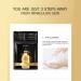 Buy VENZEN 3 Steps 24k Gold Hyaluronic Acid Mask - Oil Control Hydrating Essence | 5 Pack for International Shipping - Buy Online on SooperMarket.com