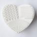 Makeup Brush Silicone Heart-Shaped Makeup Brush Cleaning Brush Heart-Shaped Egg Brush Cleaning Tool Beauty Brush(Green) - Buy Online on SooperMarket.com