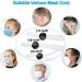 Silicone Cord Locks for Masks - Adjustable Drawstring Toggles for Elastic Bands - Non-Slip Earloop Stopper Adjuster - White (100Pcs) - Buy Online on SooperMarket.com